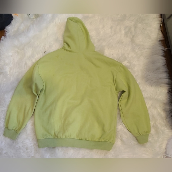 Green Skater frog sweatshirt size large. - Picture 2 of 2